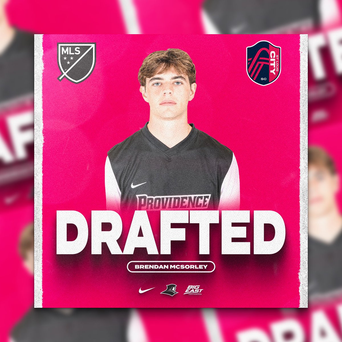 Brendan McSorley has been picked by @stlCITYsc in the 2024 @mls SuperDraft‼️ Congrats Brendan👏👏