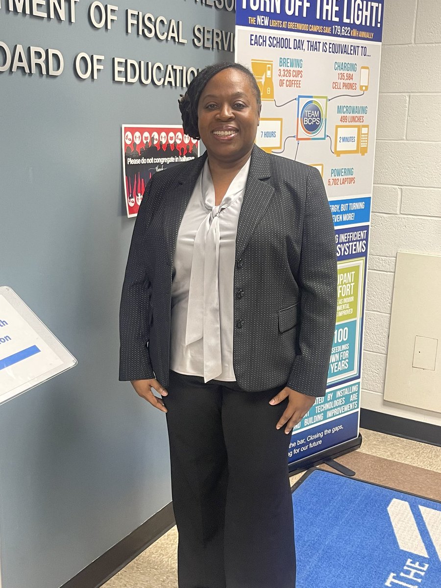 Congratulations to Dr. Paula Gillon the newly appointed assistant principal of Woodholme Elementary! @PaulaDG14 @JulieMcDivitt @WoodholmeES