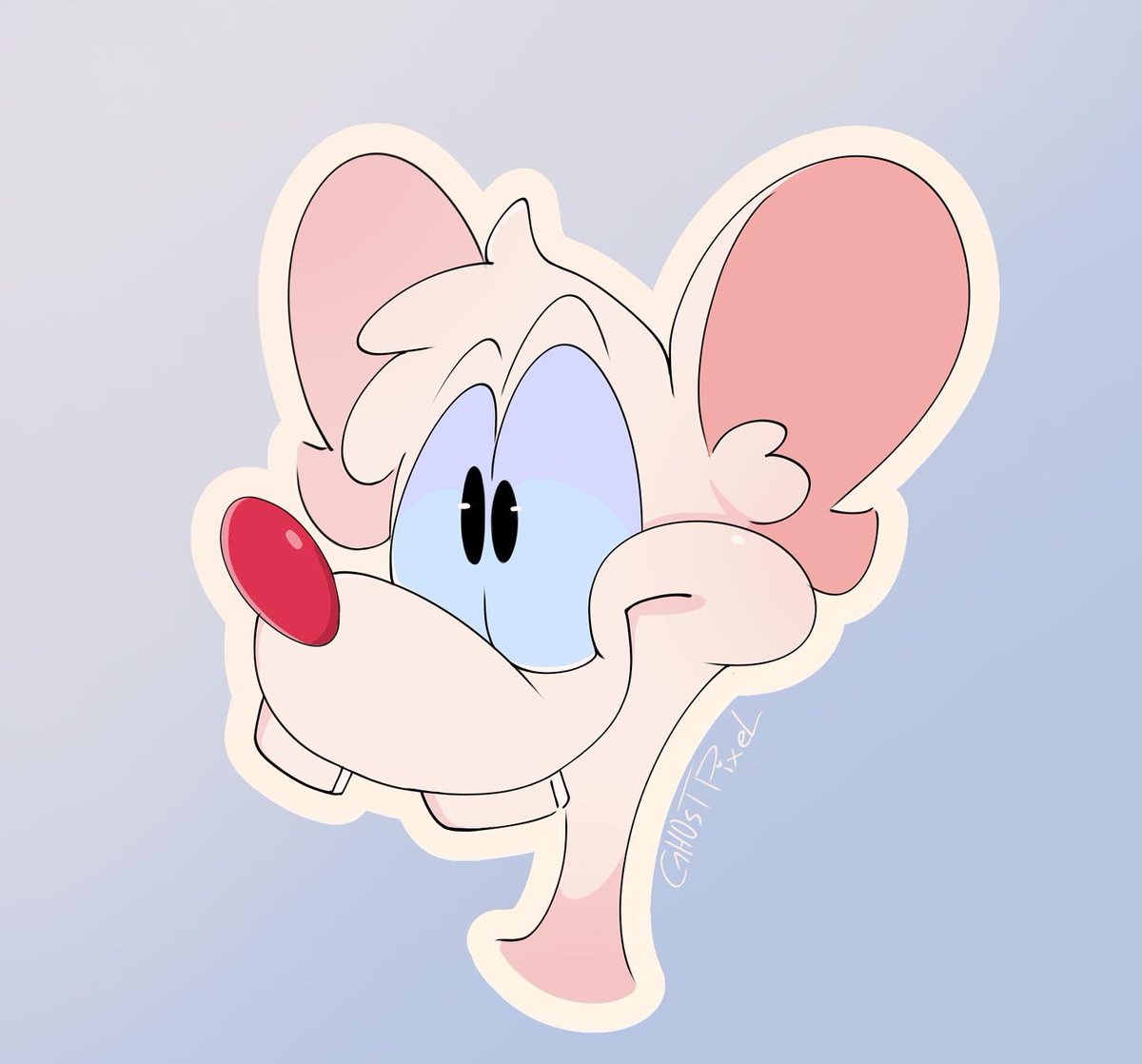 I drawed him again 
#pinkyandthebrain #animaniacs