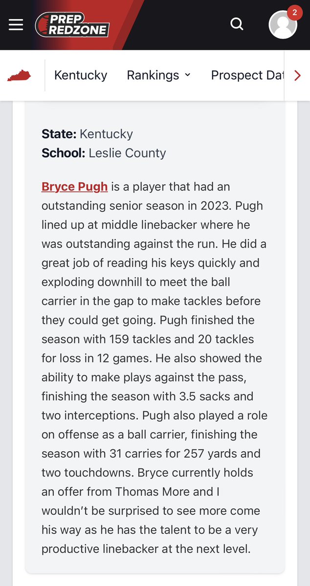 Prep Redzone All-State First Team! 
<a href="/LippertScouting/">Ryan Lippert</a> <a href="/JeremyAsher18/">Jeremy Asher</a>