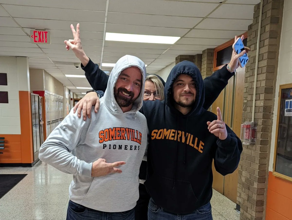 SHS Administrators understood the assignment #spiritweek #villepride #teacherstudentswapday