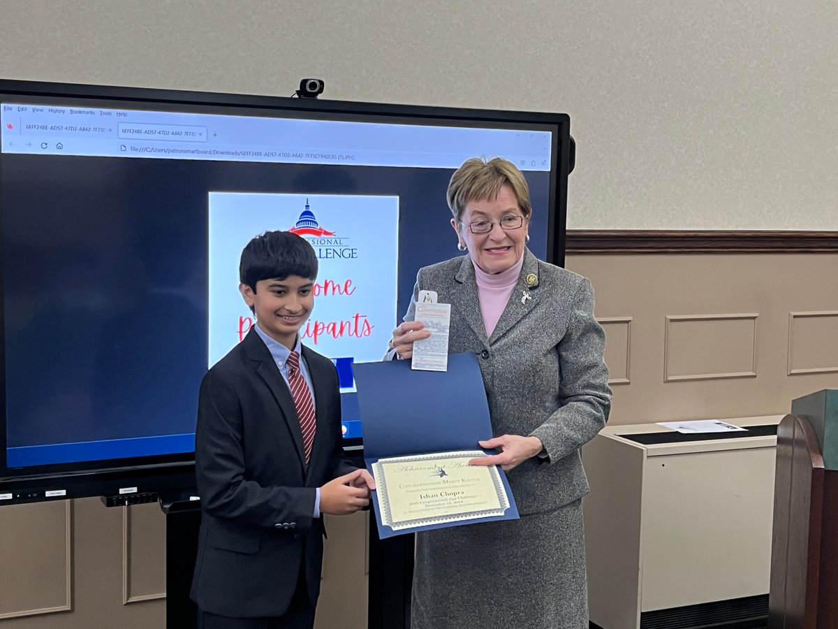 Congratulations to Ishan Chopra of Sandusky Middle School for winning Ohio’s 9th Congressional District 2023 Congressional App Challenge. Ishan’s mobile application, “GOALS” is designed for users to learn the basics of soccer ⚽️. He truly found the back of the net. #HouseOfCode
