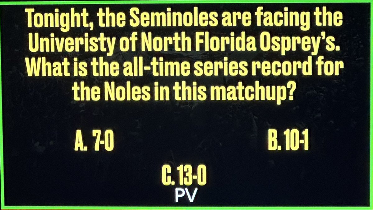 FSUSemPro's tweet image. What do you think tonight’s answer was? 🤔 Answer below! ⬇️ 

#fsusempro #makethecut #accnetwork #seminoles