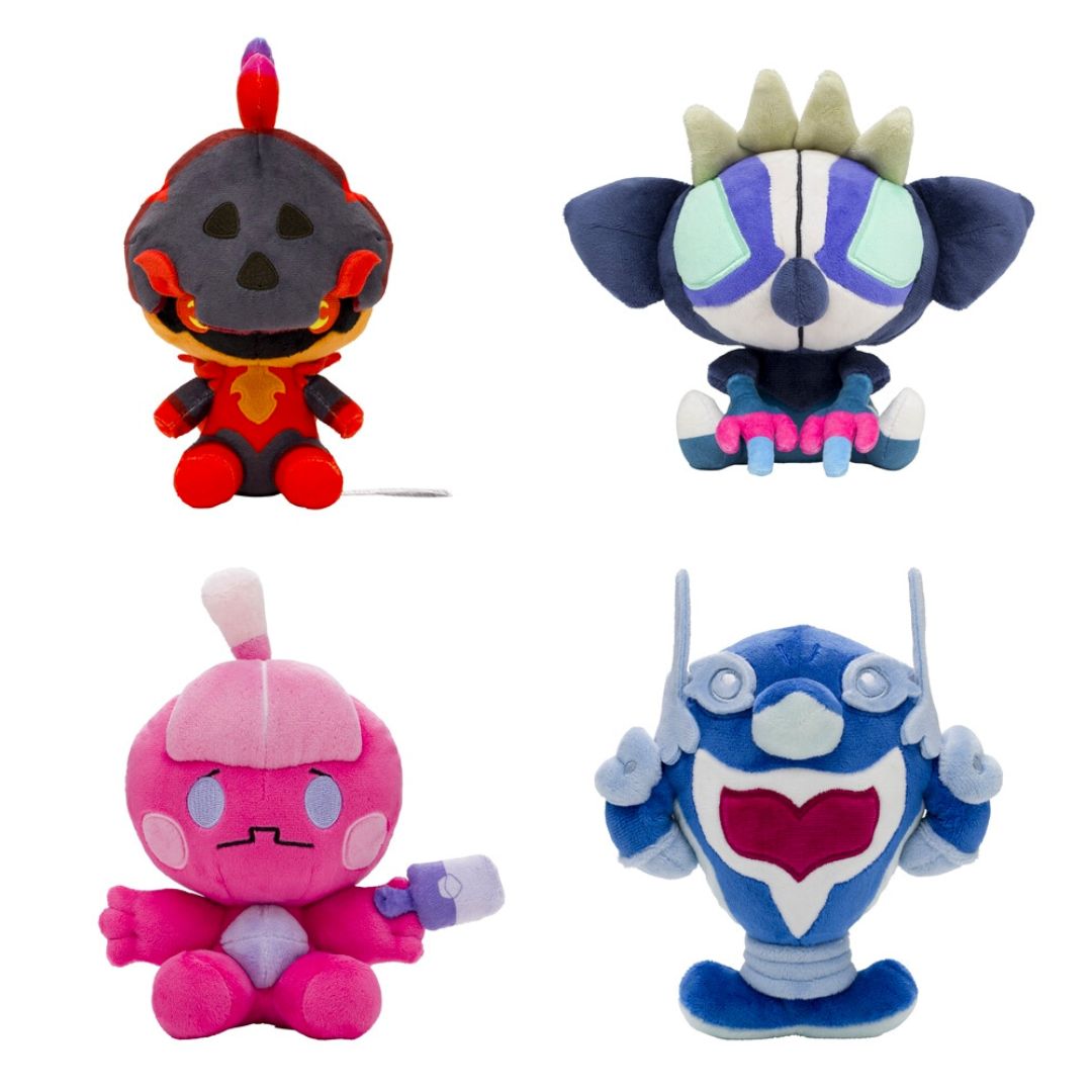 Pokémon Dolls - Charcadet, Grafaiai, Tinkatink & Palafin Hero Form Plushies - Coming Soon!
#Pokemon #PokemonPlush