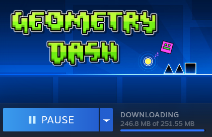 Geometry Dash update 2.2 is now available on Steam.