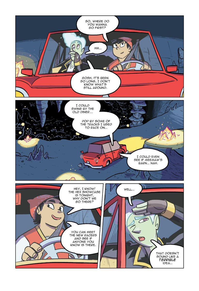 ON YOUR MARK, GET SET, GO! 🚗💨

<a href="/breewolfstuff/">Bree Wolf is No Longer Here</a> 's Hex Americana is NOW AVAILABLE for physical copies! 

Speed demons can race on over for their own here: amazon.com/dp/1945820764/ 🏁