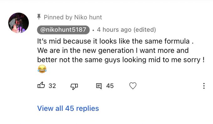 They mad because Wolverine is mid ! It&rsquo;s Same formula! Idk it&rsquo;s the new generation i want more and better<a href="/tag/insomniac"class="tags"><span>#insomniac</span></a><a href="/tag/sony"class="tags"><span>#sony</span></a><a href="/tag/ps5"class="tags"><span>#ps5</span></a><a href="/tag/wolverineps5"class="tags"><span>#wolverineps5</span></a><a href="/tag/wolverin"class="tags"><span>#wolverin</span></a>