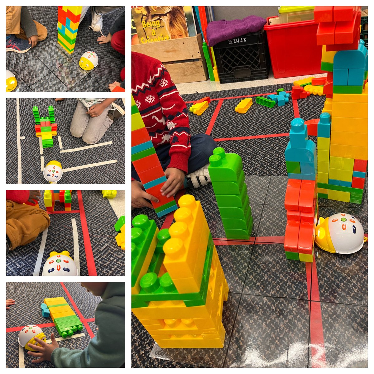 BEE-BOTS!! ⁦<a href="/TDSB_Grenoble/">Grenoble Public School</a>⁩ Kindergarten Ss 💜 to test &amp; program these bots. Being excited &amp; having fun helps to motivate joy in the journey of learning. ⁦<a href="/LC2_TDSB/">Learning Centre 2</a>⁩ ⁦@LN10Alvarez⁩ ⁦<a href="/TDSB_MHWB/">TDSB Well-Being</a>⁩ ⁦<a href="/avirginia11/">𝓥. 𝓐𝓻𝓪𝓸 💫</a>⁩ ⁦<a href="/Michell67291739/">Michelle Barnes</a>⁩ #steam #coding