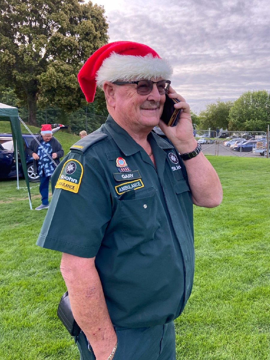 'Santa, is that you? 🎅 'Remember, only ring 111 in an emergency over the holidays and Healthline on 0800 611 116 for all non-emergencies. 'Also, we would like a Barbie Dream House and Harry Potter Tamagotchi, please.' 😄 #Christmas #Holidays #Health #NewZealand #NZ #StJohn