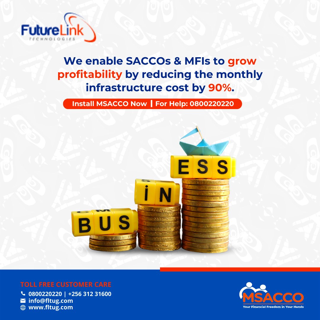 FutureLinkTechn's tweet image. 🔌 Tired of the ever-growing operational costs on technology at your SACCO? 💔 Save costs and boost efficiency with our all-in-one platform! 💪 Say goodbye to the hustle and hello to smooth sailing! ⛵💻 #SACCOSolutions 💻✨