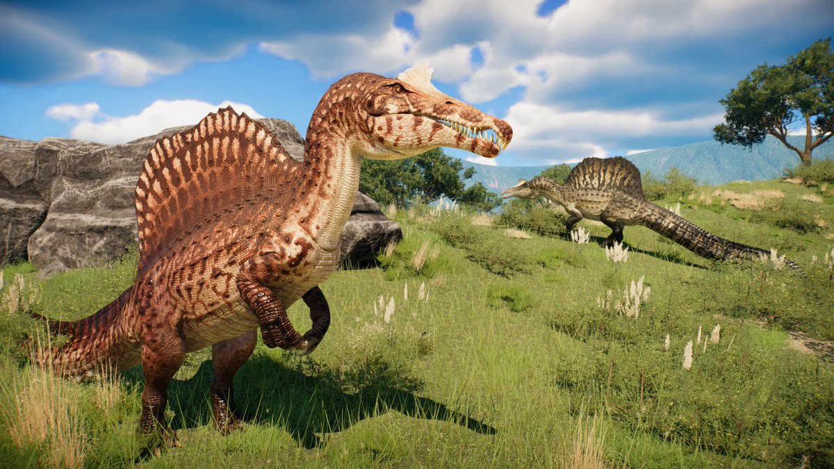 I cannot get over how good @PrehistoricK 's Spino looks 😍
