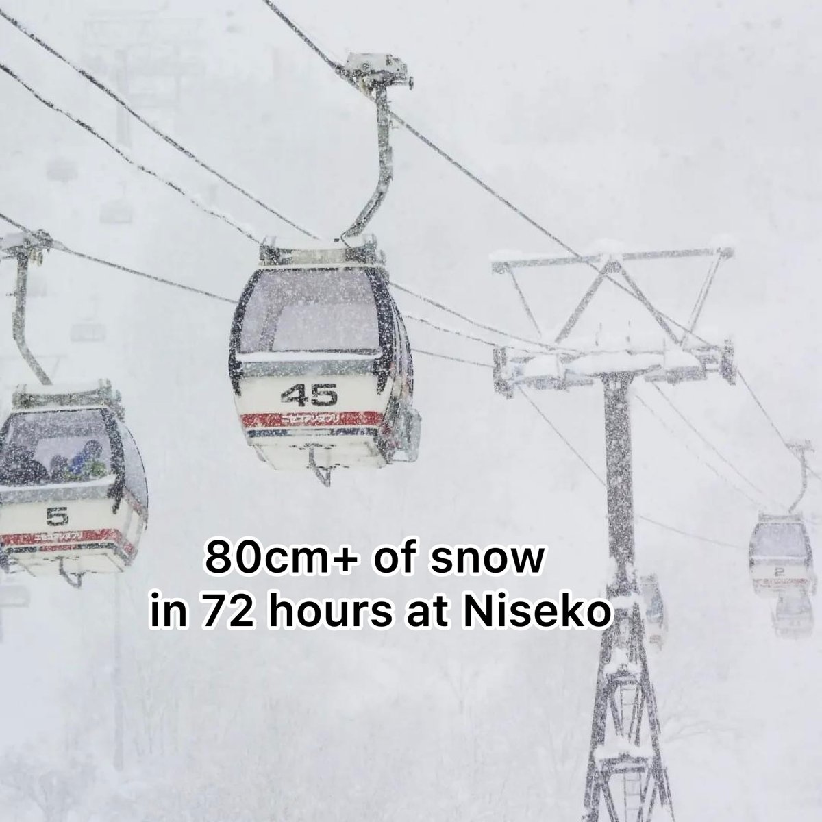 Powder tap is ON at Niseko Japan #nisekoannupuri