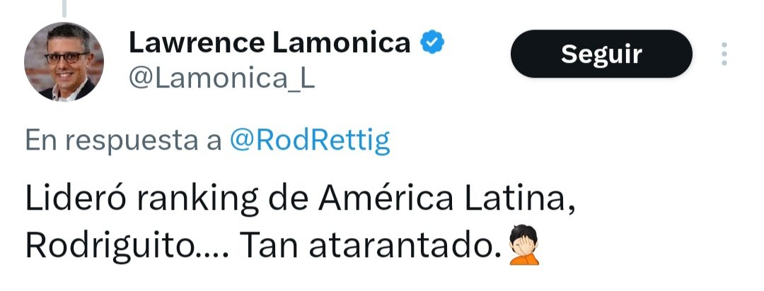 RodRettig's tweet photo. Esto me superó.

Twitter está lleno de este tipo de sujetos. Vea esta secuencia gentileza de @Lamonica_L, a quien alguna vez lo tuve por serio. https://t.co/FlDIVJtTLU