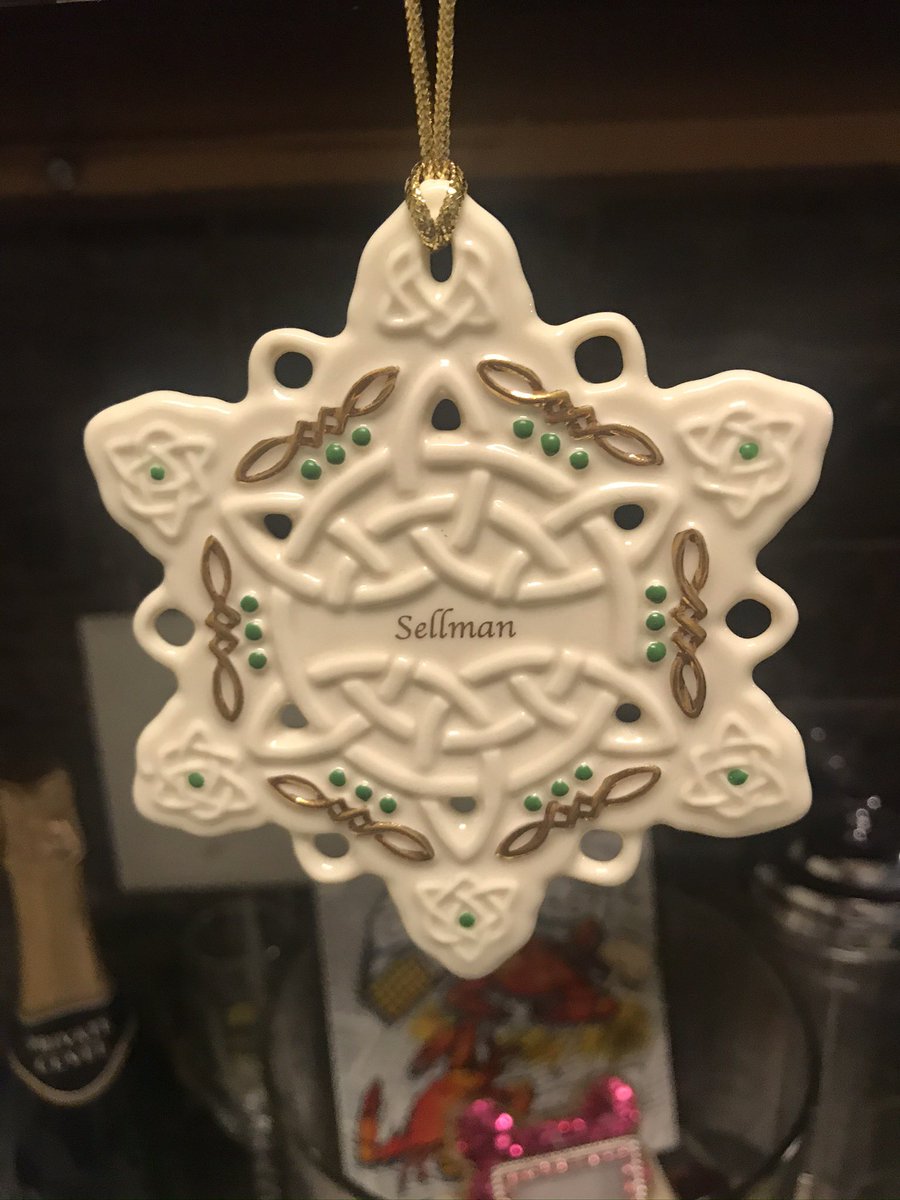One of my favorite ornaments, gifted by a very special person. #LenoxSnowflake #Lenox #ChristmasOrnament