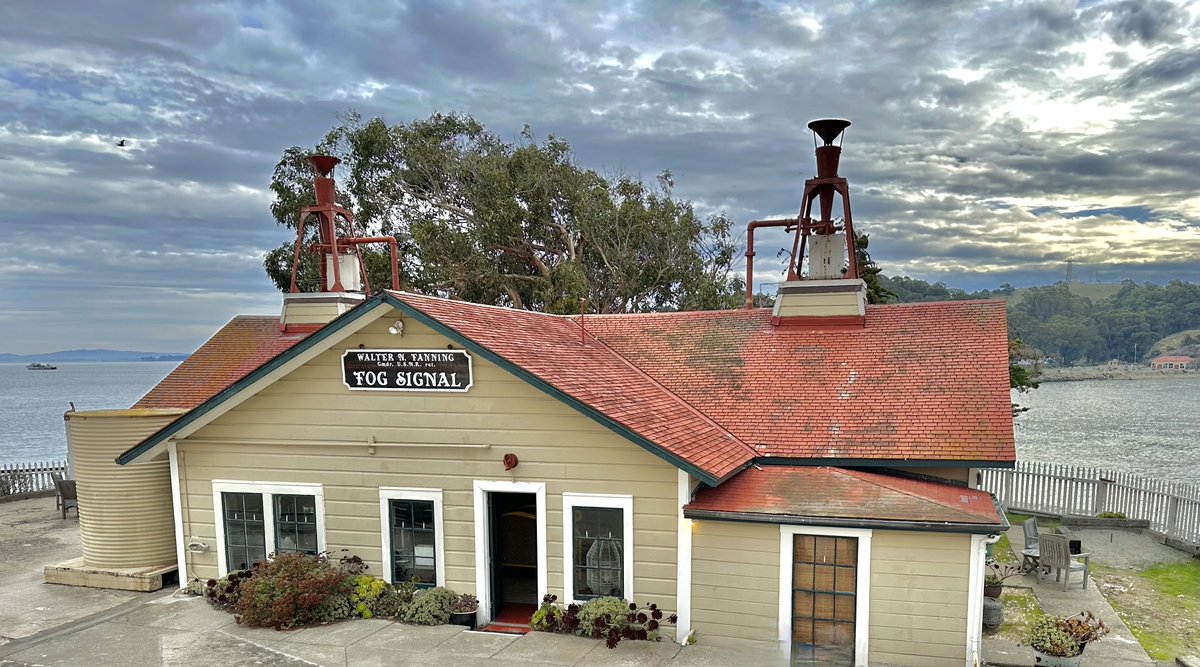 Slumber party on the East Brother Island Lighthouse, for its 150th year:
1) On approach to the white crane that lifted our boat out of the water
2) A LED-update to the original fresnel-lensed whale oil wick lamp
3) On the Widow's Walk — the highest lookout balcony
4) One of nine