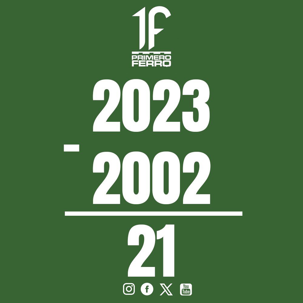 primeroferro's tweet image. Hace 21 años pagamos el precio de la mala administración con una quiebra aún no levantada que nos dejó al borde del abismo.

𝐀𝐩𝐫𝐞𝐧𝐝𝐚𝐦𝐨𝐬 𝐝𝐞 𝐥𝐨𝐬 𝐞𝐫𝐫𝐨𝐫𝐞𝐬 𝐩𝐚𝐫𝐚 𝐧𝐨 𝐫𝐞𝐩𝐞𝐭𝐢𝐫𝐥𝐨𝐬.

#ParaVolverASer