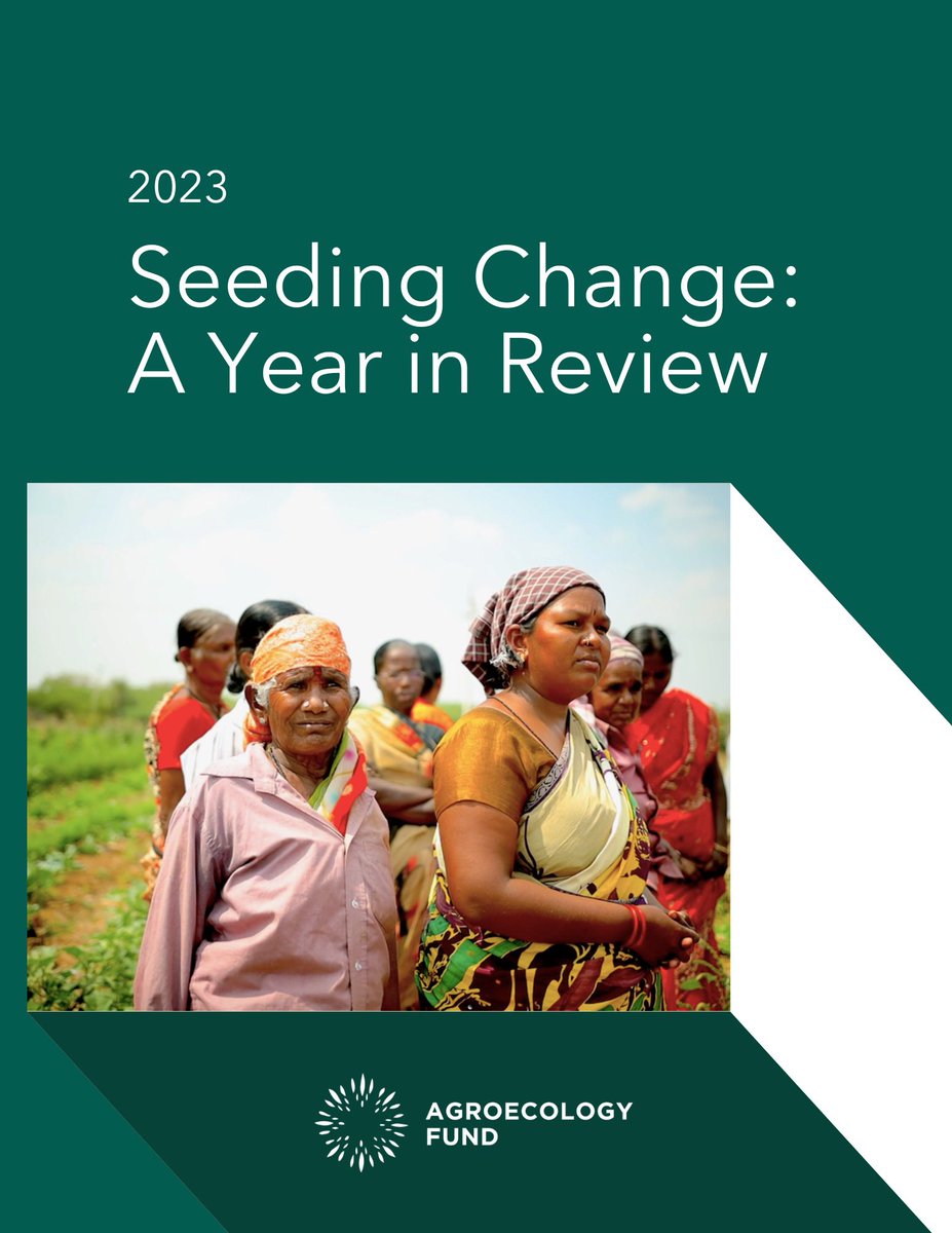 2023 has been a big year for food systems transformation. A thread about some of what we’ve been up to. 🧵1/