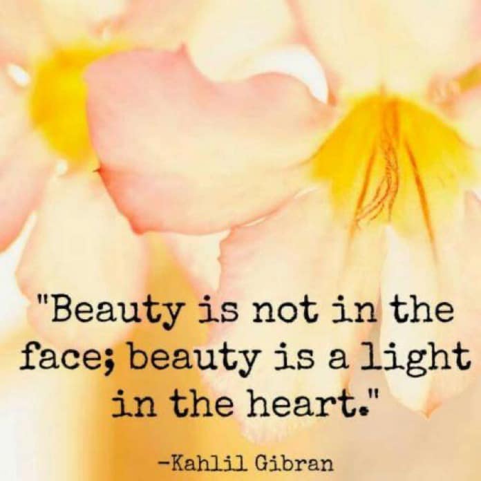 Beauty is not in the face; beauty is a light in the heart. ~ Kahlil Gibran
#WednesdayWisdom #KahlilGibran