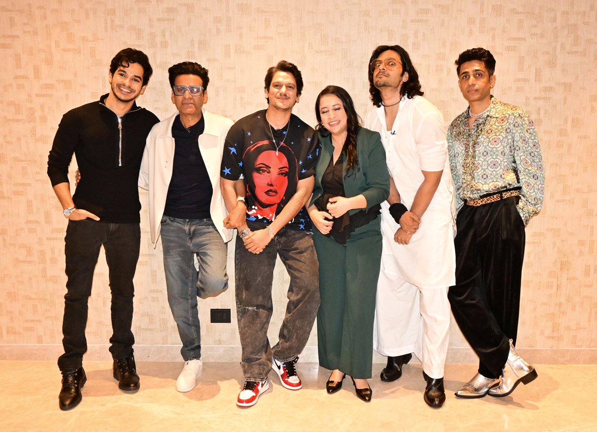 Thank you @BajpayeeManoj @ishaankhatter @MrVijayVarma @gulshandevaiah @alifazal9 for being a part of my panel . They gave some of the most nuanced performances of the year . This was one of my favourite conversations of 2023. Dropping this full conversation on 25th December on