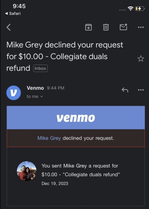 MatScouts1's tweet photo. I love Mike Grey. I love Cornell.

But, brah. this shit funny https://t.co/P7wXeeMXgC