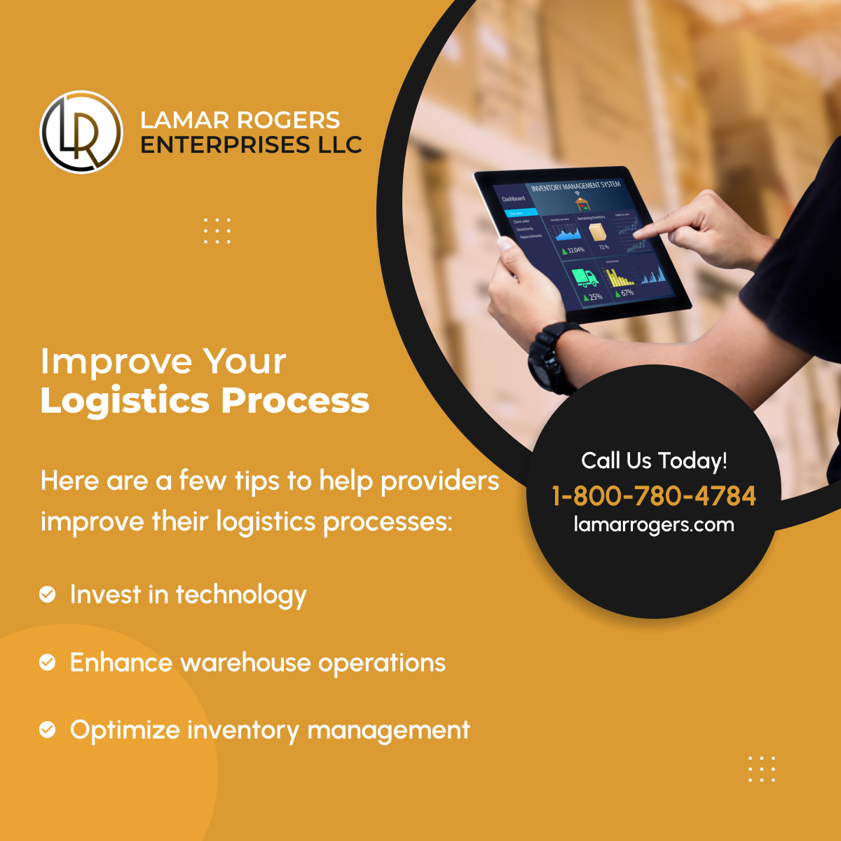 lamarrogersent's tweet image. We invest in logistics service providers to help them improve their operations and processes. Our investments can help them acquire equipment, new technologies, and modern systems.

#PittsburghPA #LogisticsProcess #Logistics