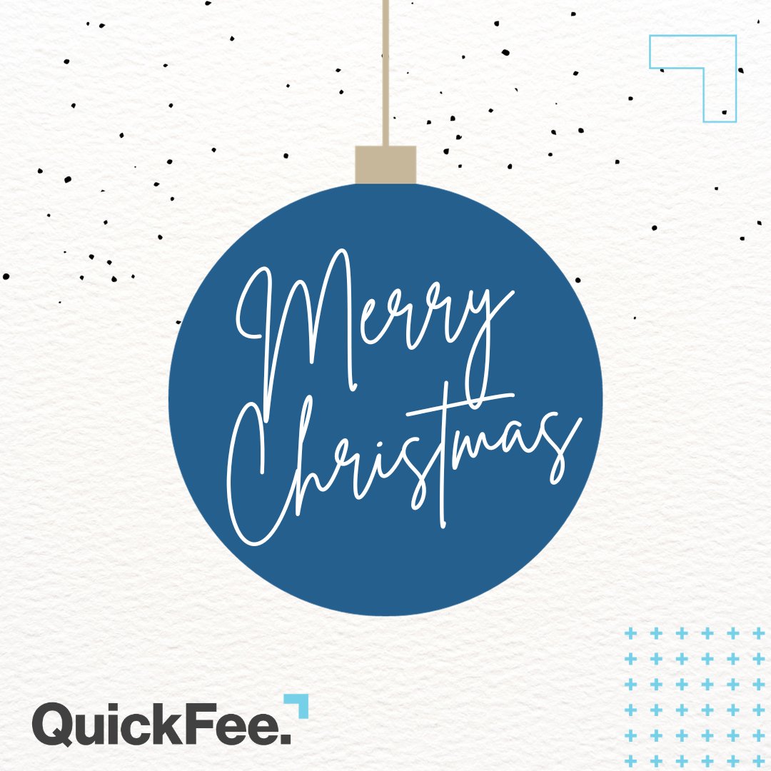 Season’s greetings! Have a merry Christmas from the team at QuickFee.

#MerryChristmas #SummerHolidays #SeasonsGreetings
