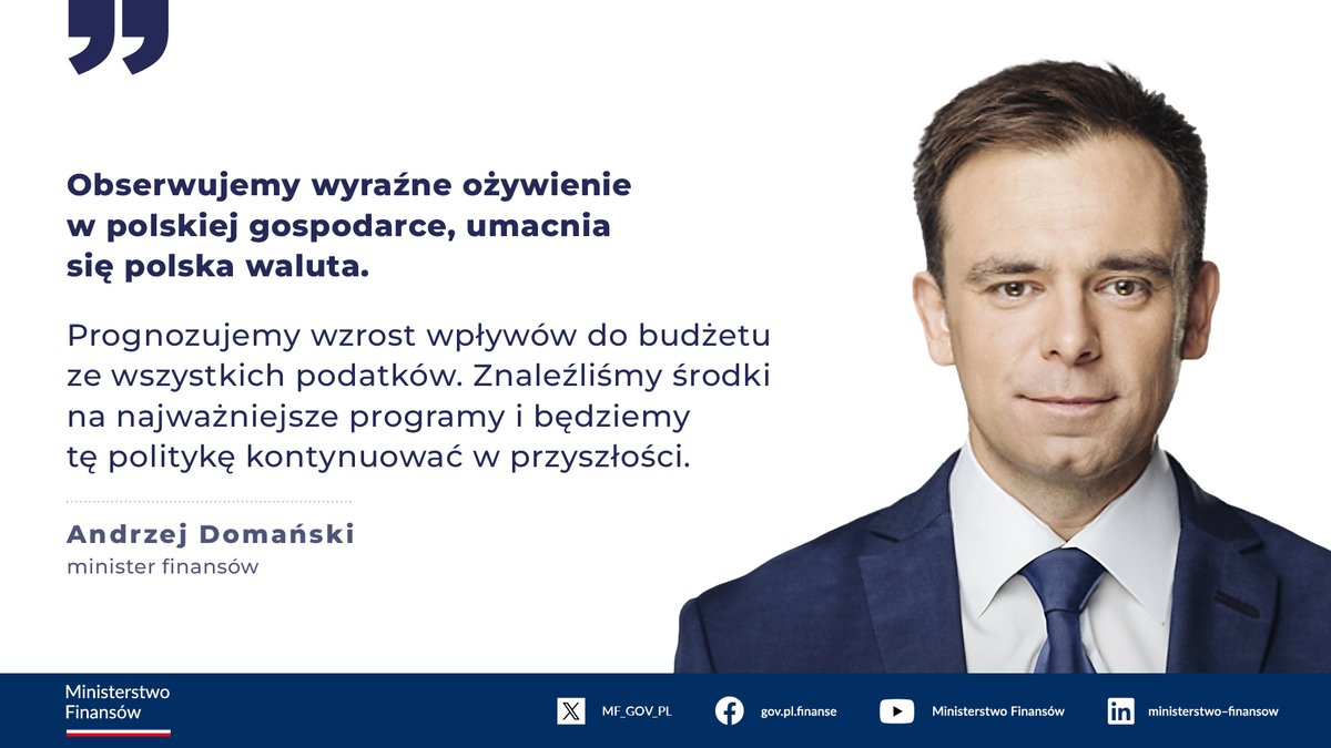 Minister @Domanski_Andrz o przyjętym przez rząd projekcie #BudżetPaństwa2024 ⬇️