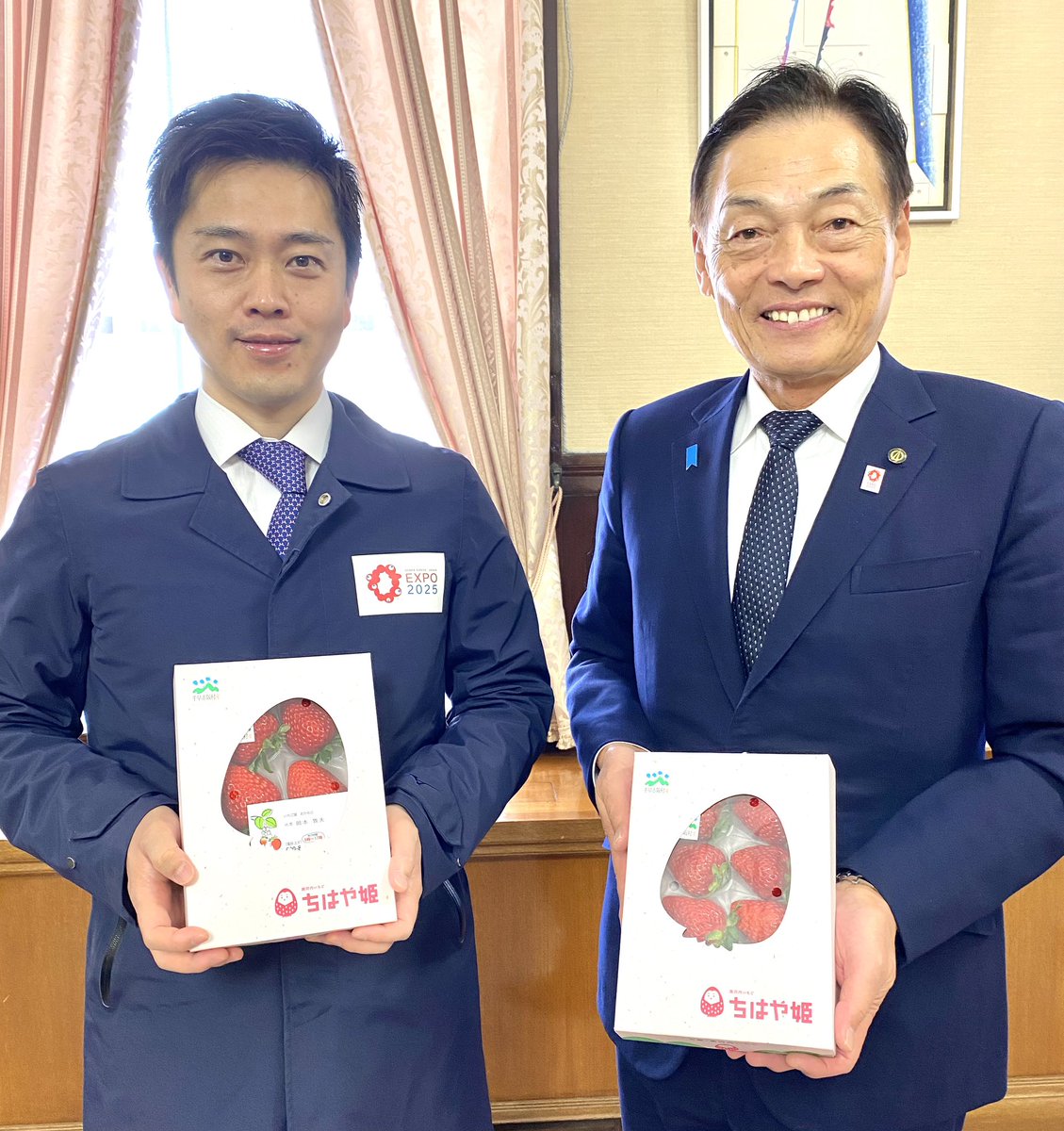 千早赤阪村のいちご、美味しいよ！
あまり知られていませんが、南河内には美味しいフルーツがいっぱいあります。