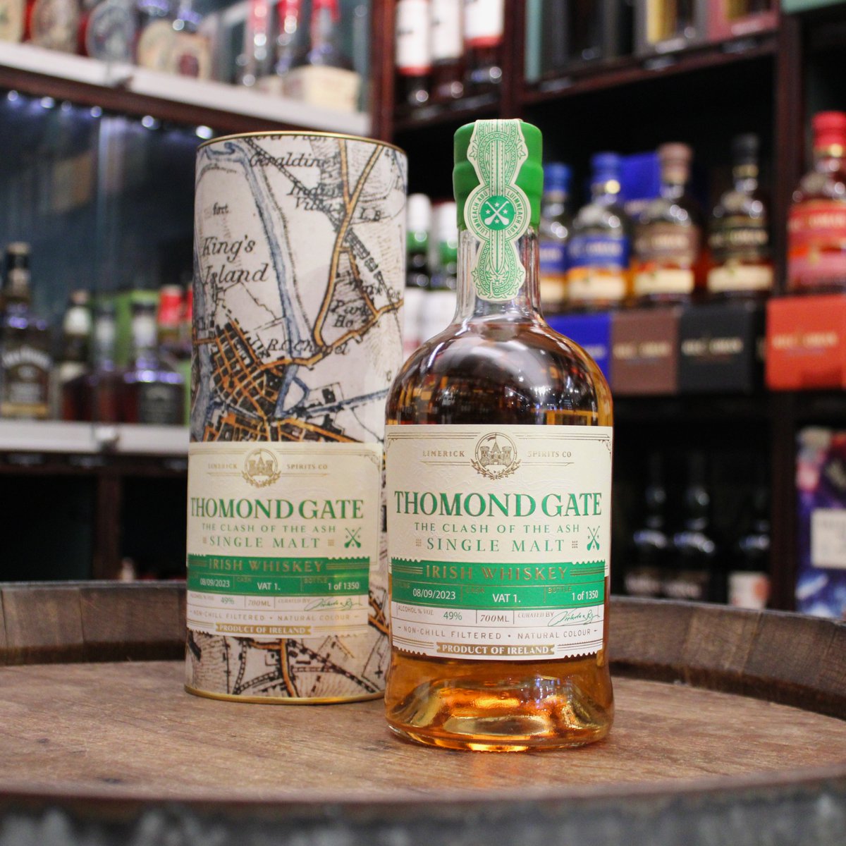 Thomond Gate The Clash Of The Ash Single Malt 🥃

Bottled to celebrate Limerick's historic victory in the 2023 All Ireland Final. A delicious vatting of multiple casks, each contributing unique characteristics.

€85
bit.ly/472FSnz