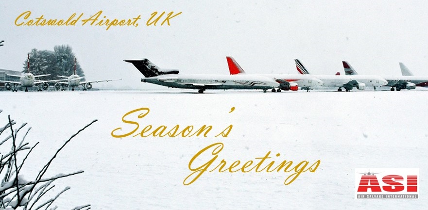 Season’s greetings to our clients, partners, and followers across the globe from the team at ASI. As the end of another busy year approaches, we’d like to thank you for your continued support. #happyholidays #christmas2023 #happynewyear #aviationdaily #aircraftdisassembly