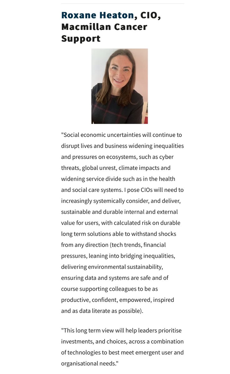 Great to share reflections on what leaders could be thinking about with <a href="/Computing_News/">Computing.co.uk</a> here.. 

computing.co.uk/opinion/414911…

<a href="/macmillancancer/">Macmillan Cancer Support</a>