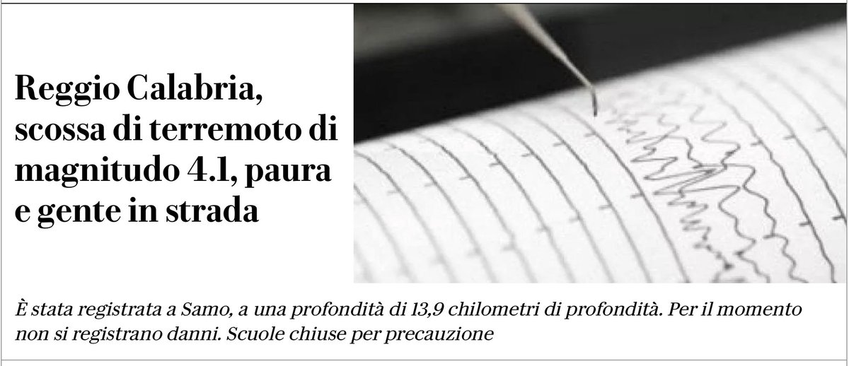 #terremoto Comunicato Stampa di Salvini “Se pensano di intimidirci si sbagliano di grosso. Il ponte si fará. Se ne facciano una ragione e seguano l’esempio di pesci e uccelli, che sono animali intelligenti. Si spostino.”