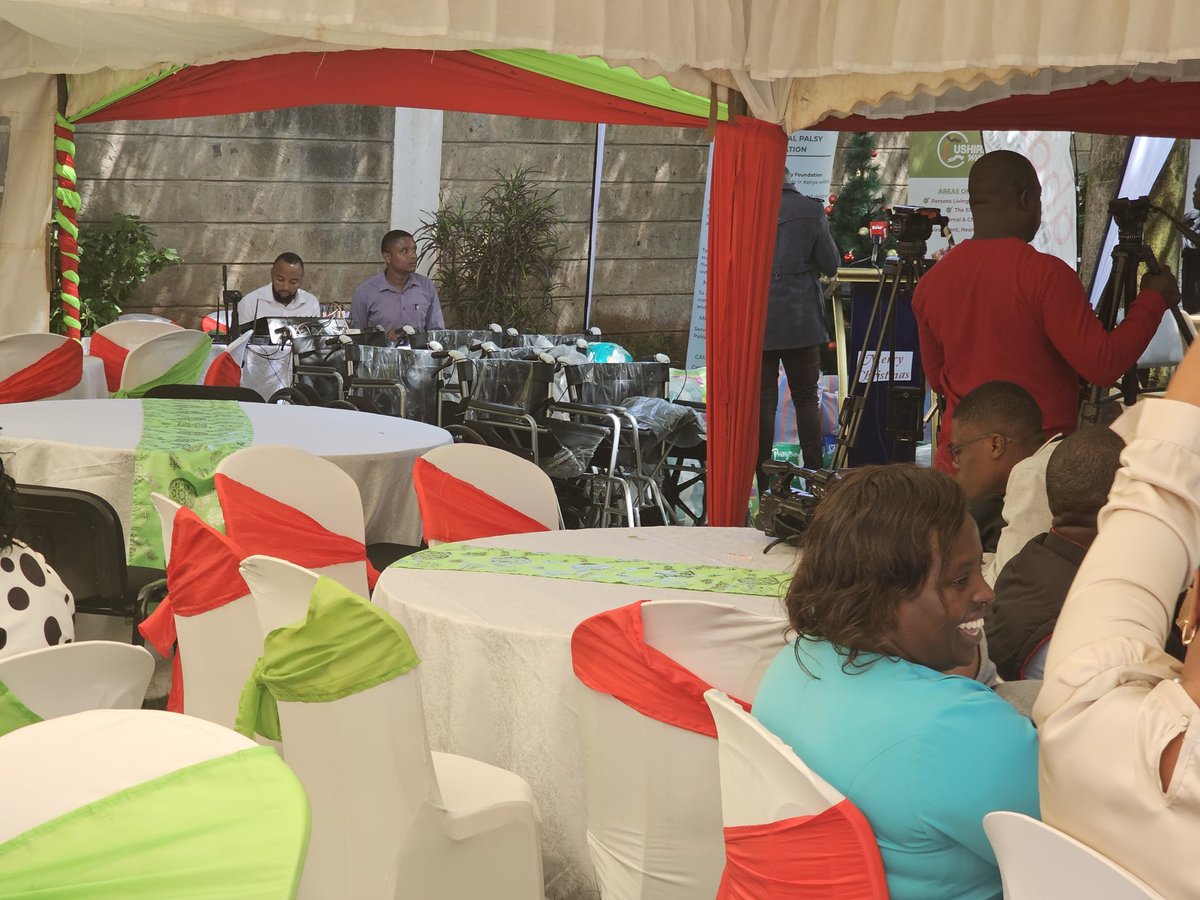 This is how we are ending our year ... Party with Precious Blessing Palsy Foundation, who help cerebral palsy children in Kenya, in  partnership with <a href="/UshirikiWema/">Ushiriki Wema</a>, whose patron is Mrs Tessie Mudavadi, and Mudavadi Memorial Trust Fund other stakeholders ..