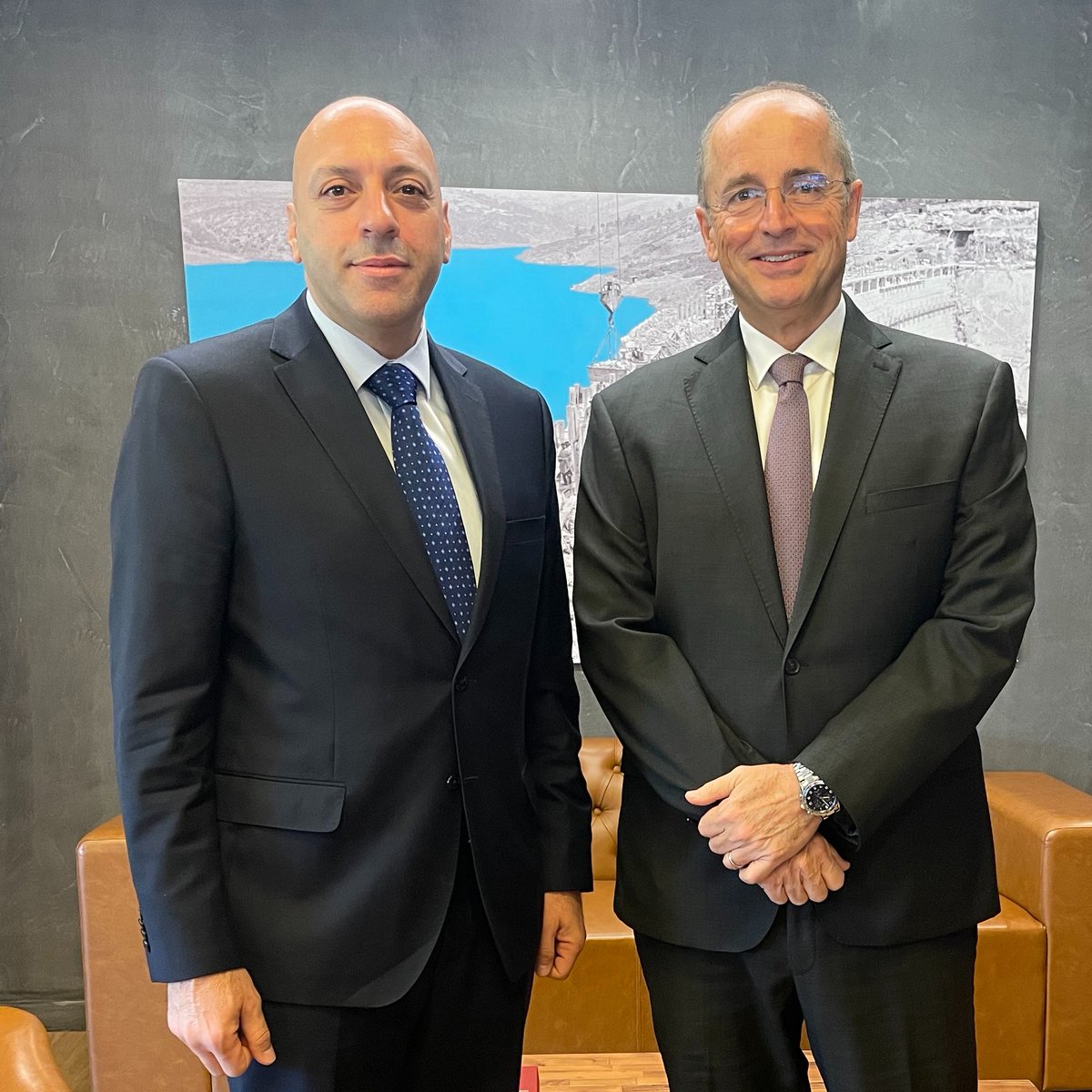 Had a really fruitful meeting with the @eydapgr CEO Dr. Harry Sachinis discussing how UNICEF and EYDAP can join efforts in achieving significant results for children in Greece.