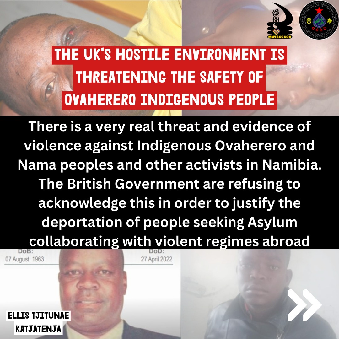 This is not just an asylum case, this is a reparatory justice case! Read to learn more about the case and context

Ovaherero campaigner and Pan Afrikan advocate Florence Mbahupa Handura, a pillar to many communities and an Auntie to most, has had her asylum case rejected.