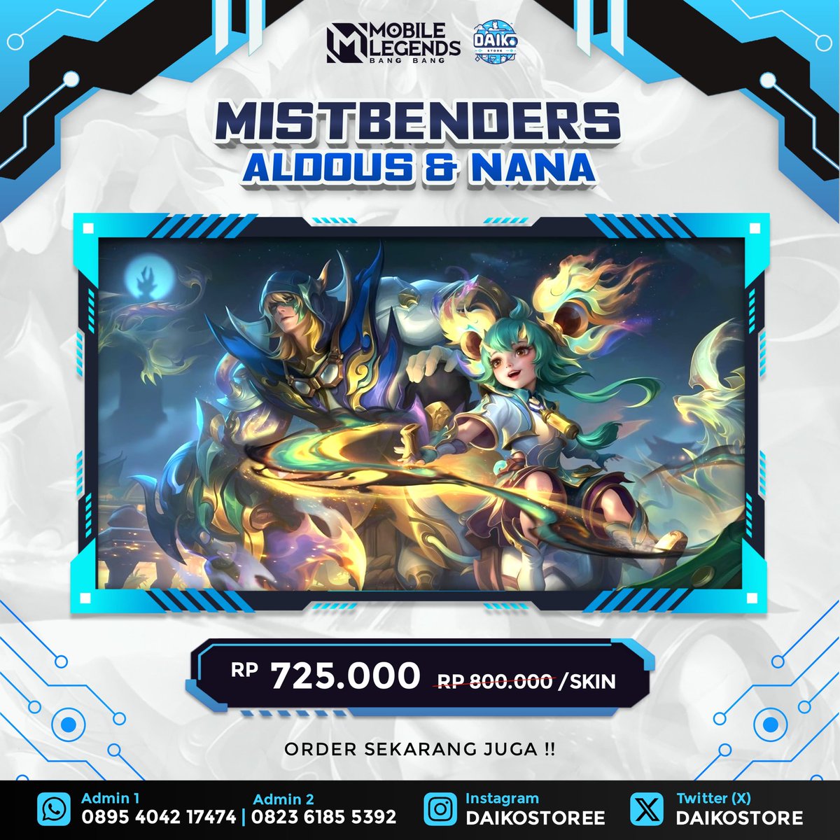 GIFT SKIN & TOP UP MLBB 100% LEGAL tweet media