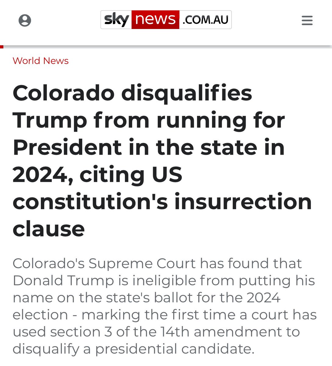 Senator Babet tweet media