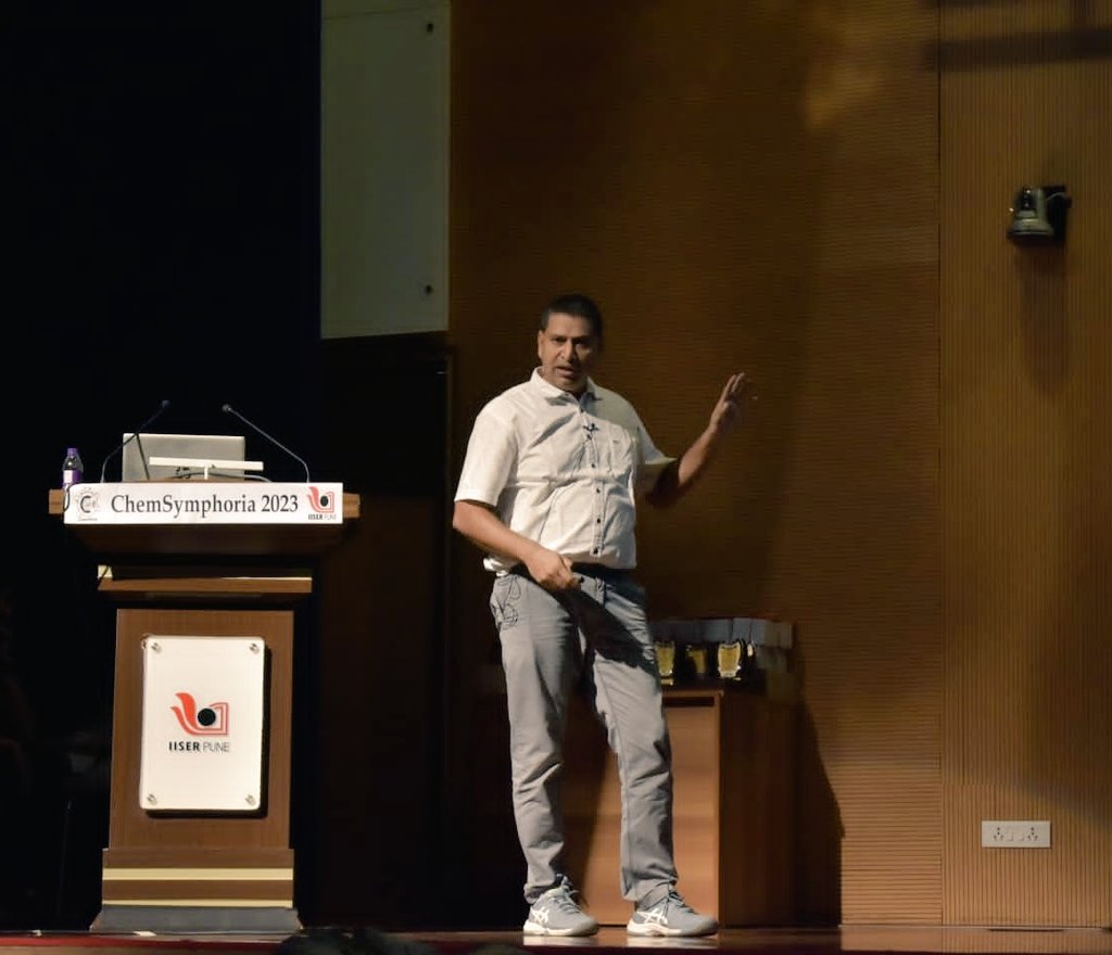Vanshika Jain (@vanshikajain96) on Twitter photo Chemsymphoria'23- Finale
<a href="/Hari_Chakrapani/">Harinath Chakrapani</a> set the stage for the last day of symposium. <a href="/IISERPune/">IISER Pune</a> <a href="/ChemistryIISERP/">CHEMIISERP</a> Chemsymphoria'23- Finale
<a href="/Hari_Chakrapani/">Harinath Chakrapani</a> set the stage for the last day of symposium. <a href="/IISERPune/">IISER Pune</a> <a href="/ChemistryIISERP/">CHEMIISERP</a>