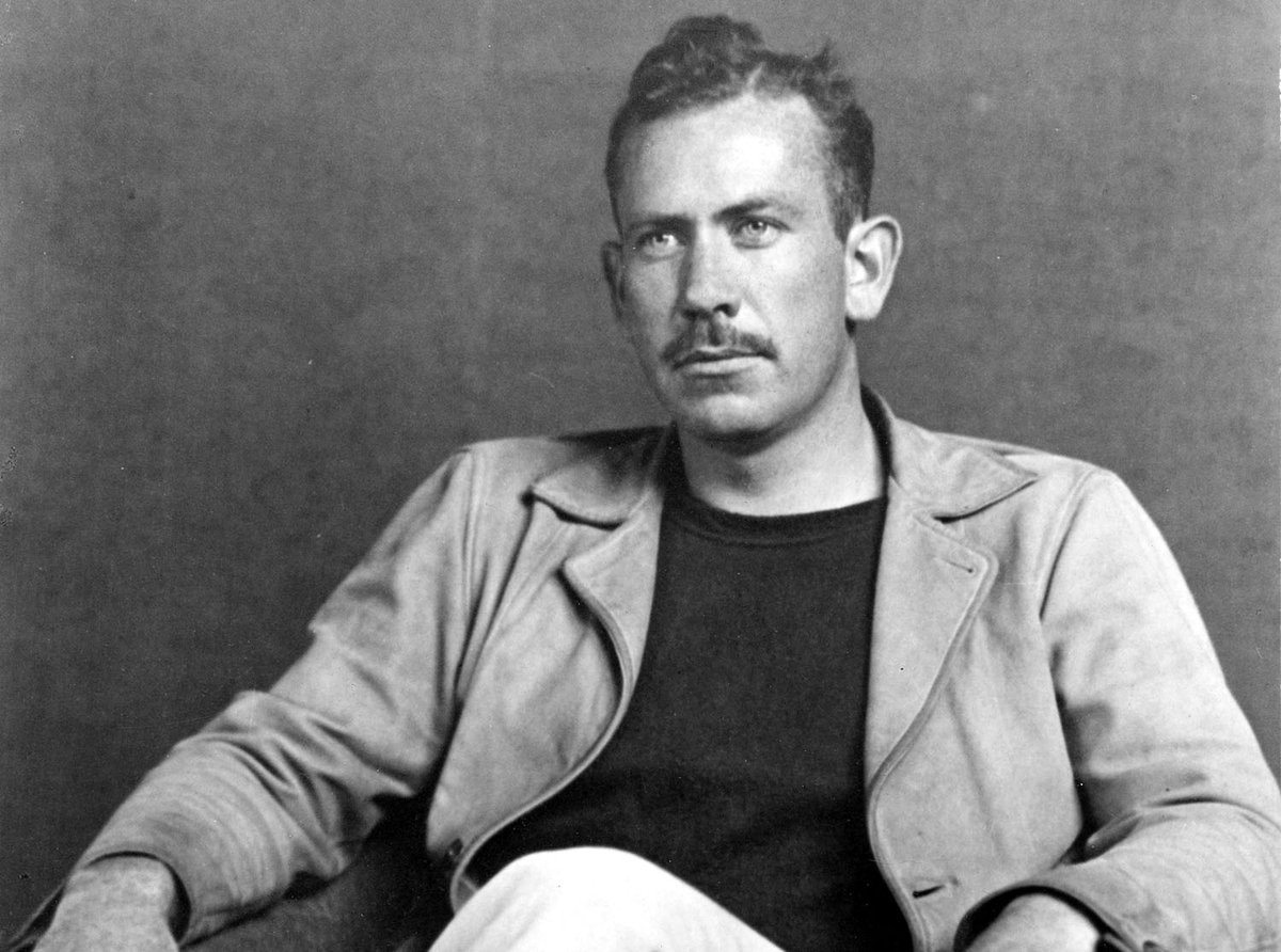 «Le persone non fanno i viaggi, sono i viaggi che fanno le persone» John Ernst Steinbeck Scomparve il #20dicembre del '68, premio Nobel nel '62, scrisse il celebre romanzo 'Furore'