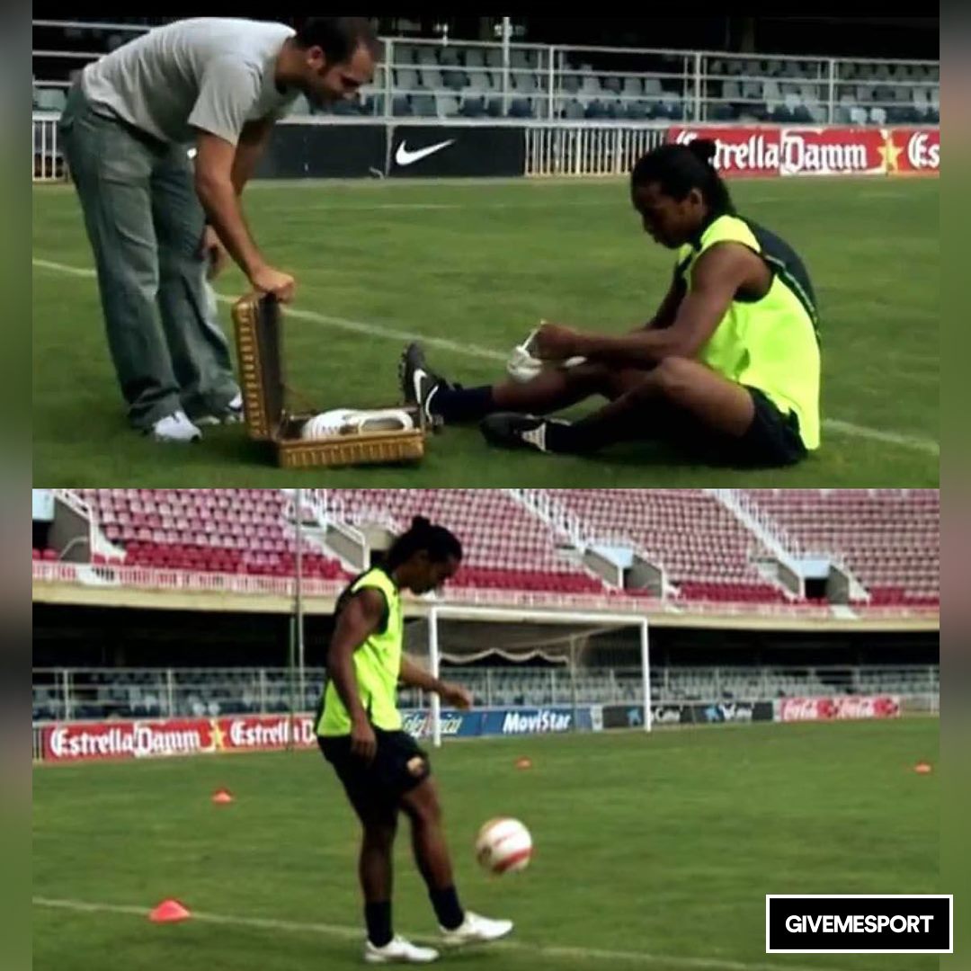 Pada tahun 2005, Nike dan Ronaldinho pernah merilis sebuah iklan yang