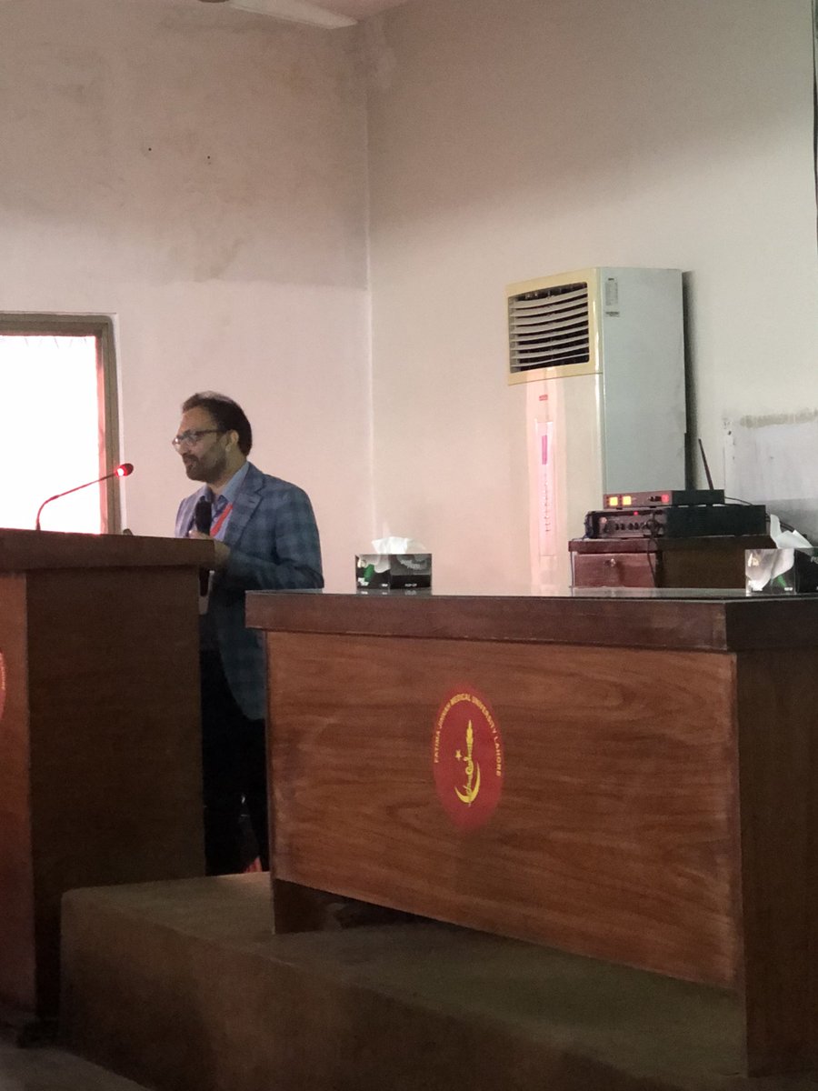 AKU faculty presented on Childhood Immunization, learnings from the National and Provincial scale surveys &amp; HPV Vaccine, a step towards prevention of cervical cancer at the Annual Scientific Conference in Fatima Jinnah Medical University.