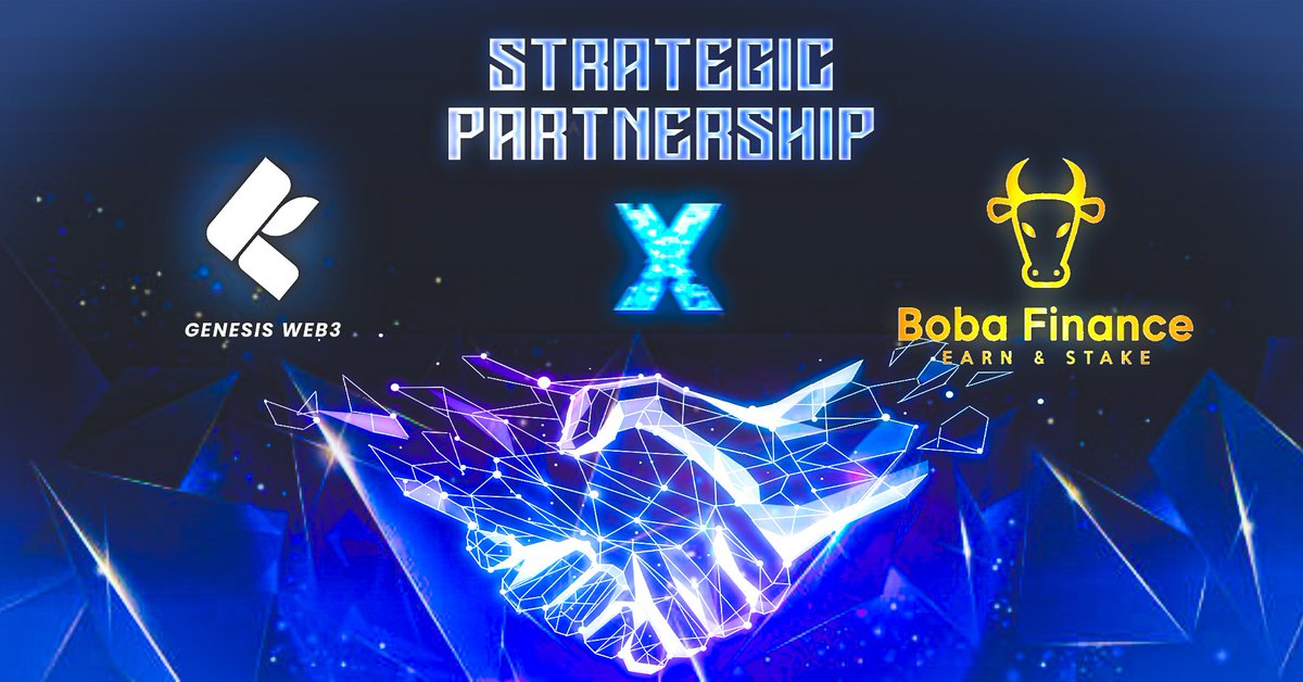 GenesisWeb3 (@genesisweb3_) on Twitter photo 🚀 Exciting Announcement! Genesisweb3 X <a href="/RealBobaFinance/">Boba Finance</a> Partnership! 🎉
In the rapidly evolving landscape of decentralized finance (DeFi), where innovation is the heartbeat and users seek cutting-edge solutions, Boba Finance (BFI) emerges as a beacon of progress and reliability 🚀 Exciting Announcement! Genesisweb3 X <a href="/RealBobaFinance/">Boba Finance</a> Partnership! 🎉
In the rapidly evolving landscape of decentralized finance (DeFi), where innovation is the heartbeat and users seek cutting-edge solutions, Boba Finance (BFI) emerges as a beacon of progress and reliability