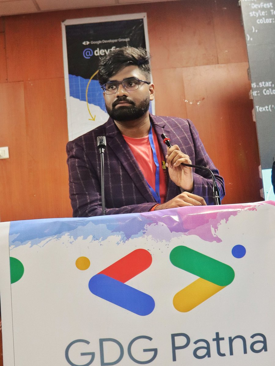 piyushkashyap_'s tweet image. Grateful for an incredible day at #devfestpatna, surrounded by brilliant minds and tech enthusiasts. Big thanks to @xprilion, @ashokjung, @SVrijraj, @_anishk_, and other speakers for making the event enriching and memorable!

#DevFest2023 #devfestindia #gdg  #google #Google
