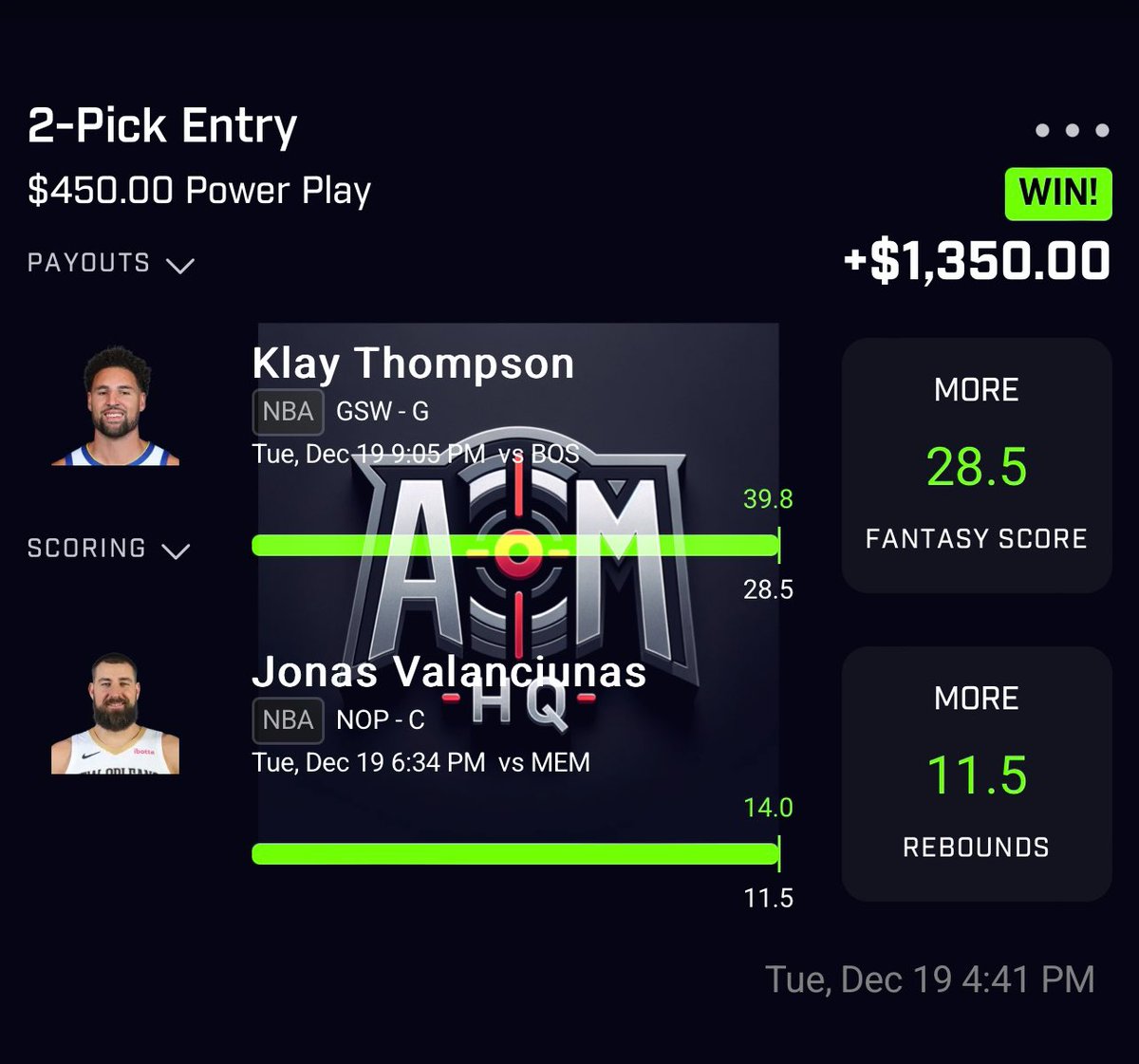 cdl_aim's tweet image. CASH THE NUKE💰✅🫗

$500 TO 3 PEOPLE WHO LIKE + RETWEET

(MUST BE IN THE DISCORD)

Come join the #1 FREE gambling Discord server on Twitter!

👇🏻

discord.gg/k8y448yG

#GamblingTwiiter #GamblingX #PrizePicks #GambingX #PrizePicksNBA