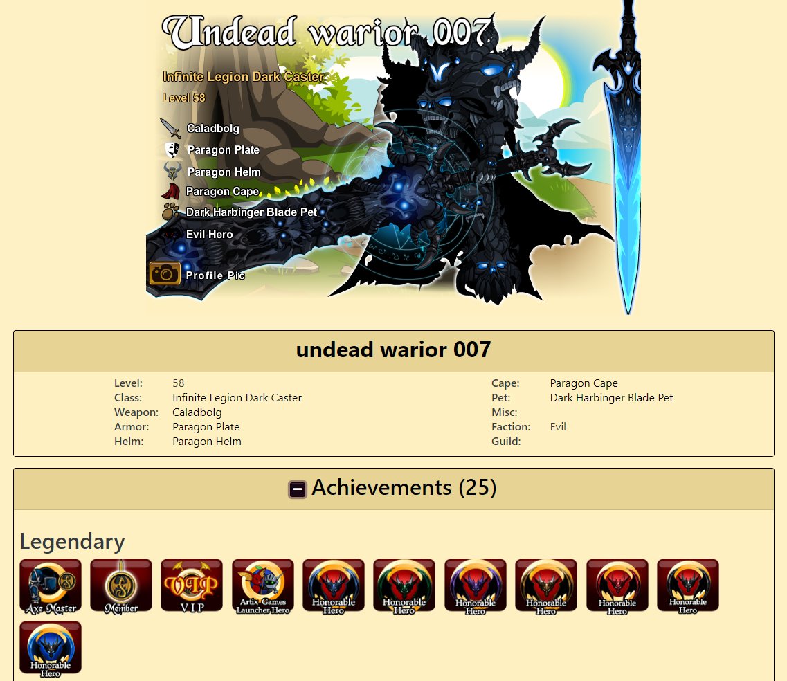 <a href="/ronin66555/">RONIN_AE</a> Greetings, Ronin! As one of <a href="/DageTheEvil/">DageTheEvil</a>'s most skilled armorers, it is only right that you possess the full Paragon Plate set. We've also given you a year of membership and AdventureCoins to recognize your outstanding effort. And one more surprise is in the works >:)