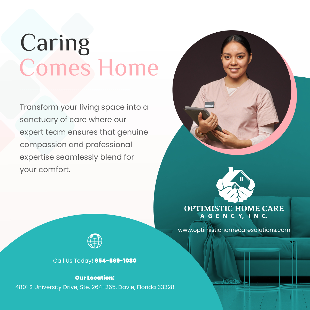 Discover the difference when caring comes home. Let us be your partner in health—contact us today to explore our compassionate and personalized home care services.

#HomeHealthcare #DavieFL #HomeCare #CaringHome #HealthPartner #HomeCareServices