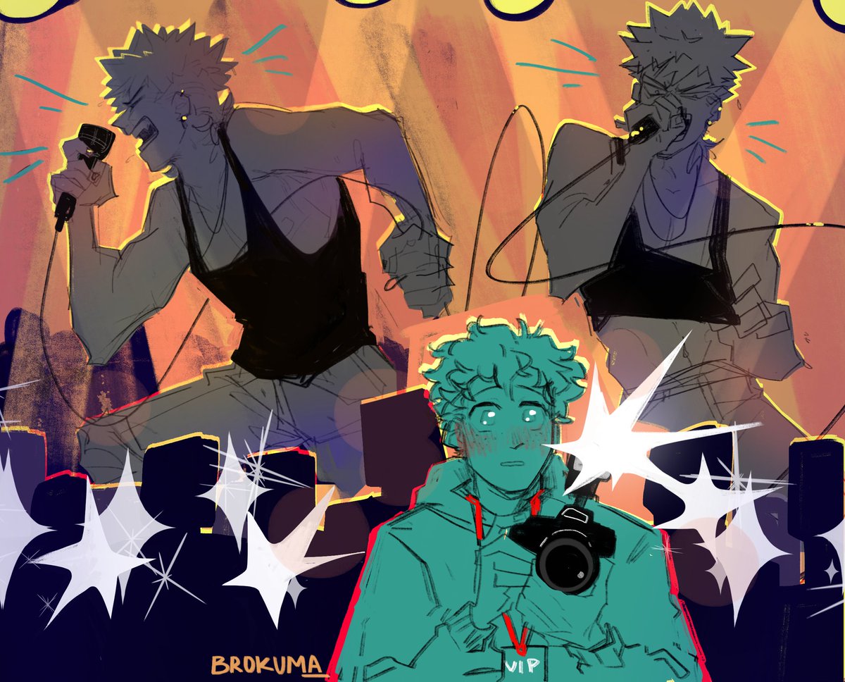 Somthin somthing rocker Bakugou 
#bkdk #dkbk 💥🎤