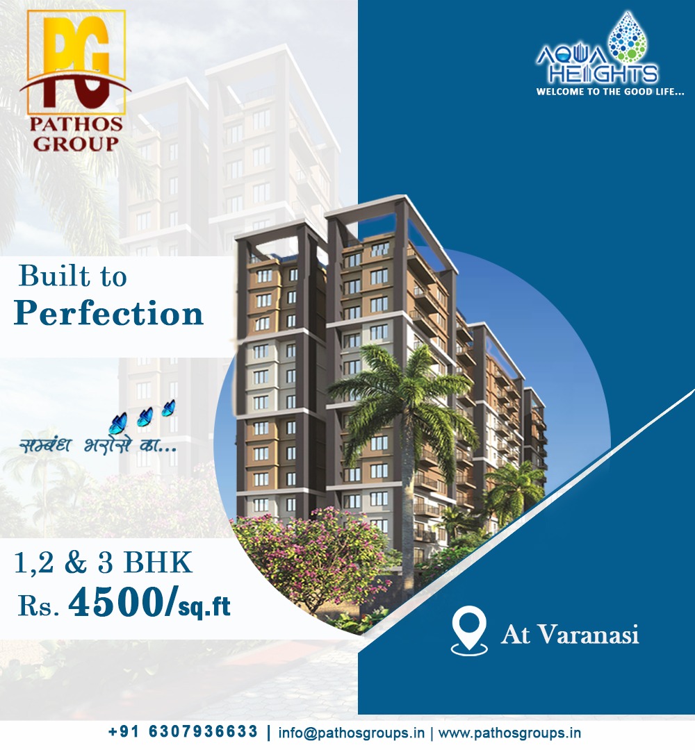 More than just a home, it's a masterpiece of perfection.
#BuiltToPerfection #DreamHome #HomeGoals

Call us at 6307936633
pathosgroups.in

#PerfectionDefined  #home #house #plots #luxury #apartments #aquaheights #property #realestate #Pathos #varanasi #UttarPradesh #India