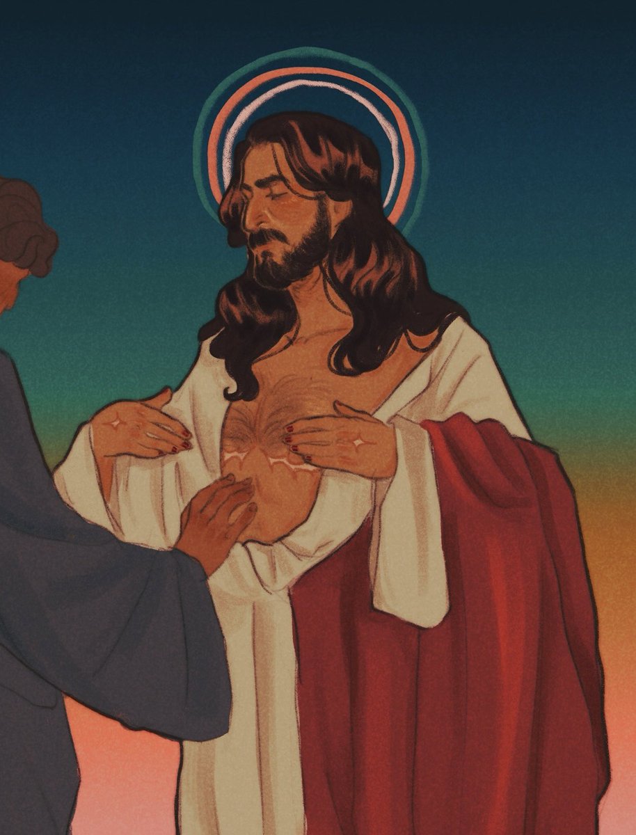 jesus showing off his top surgery scars to the boys