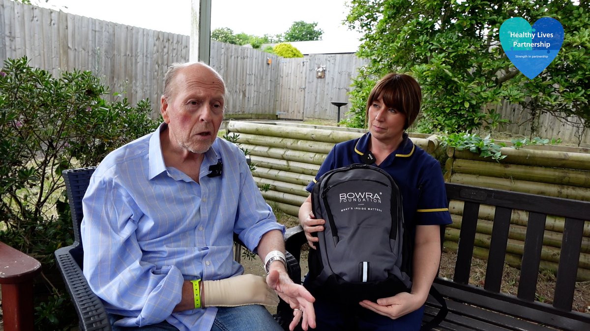 Our Wednesday story from the #HealthyLivesPartnership comes from Keith, who suffered a stroke and was admitted to Derriford Hospital and subsequently Wembury Ward at Mount Gould.